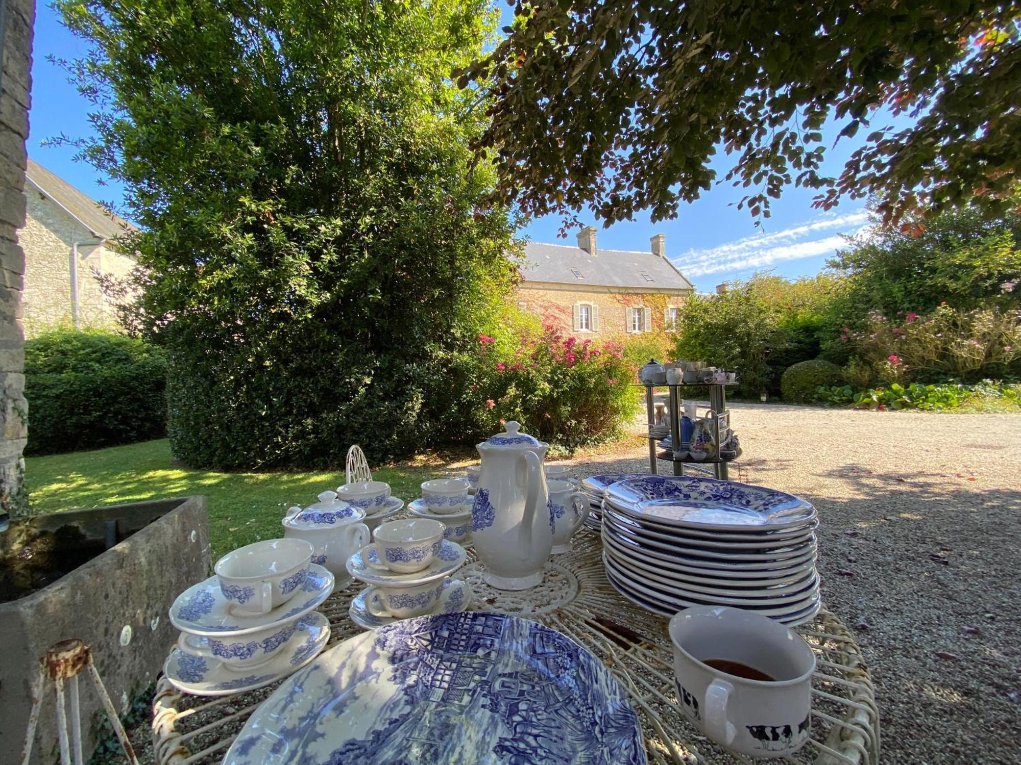 Roulage Ferme 18Eme Normandie Plage Longueville  Εξωτερικό φωτογραφία